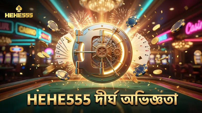 HEHE555 এর দীর্ঘ অভিজ্ঞতা এবং গ্রাহক আস্থা প্রতিষ্ঠা করে।