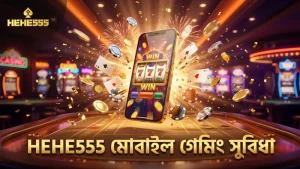 HEHE555 মোবাইল অ্যাপে দ্রুত এবং মসৃণ গেমপ্লে