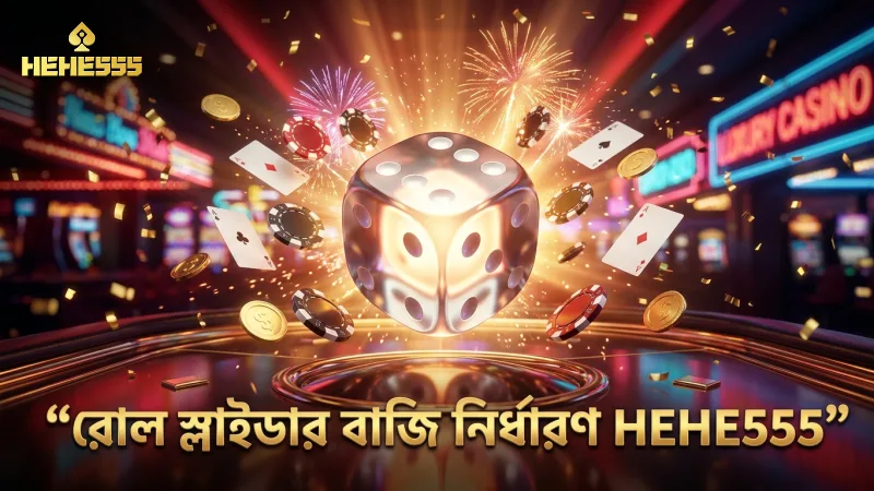 রোল স্লাইডার সঠিকভাবে সেট করে বাজি নির্ধারণ করুন