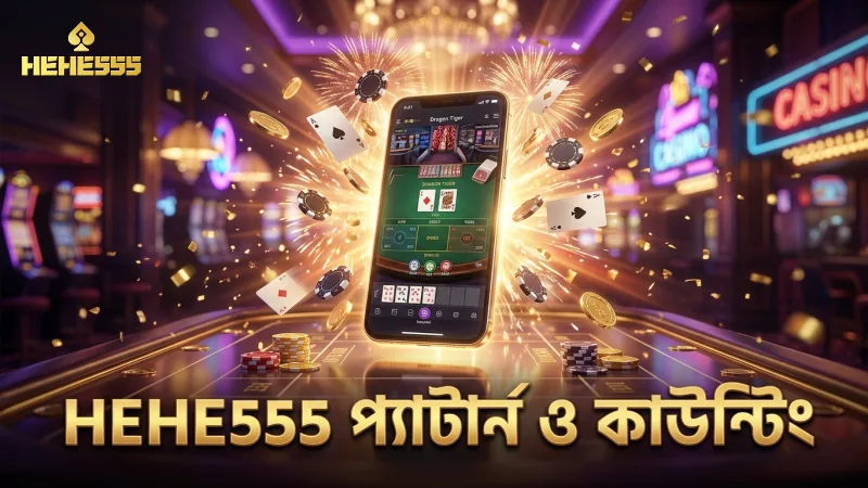 HEHE555-তে প্যাটার্ন ট্র্যাকিং এবং কার্ড কাউন্টিংয়ের বাস্তব অভিজ্ঞতা।