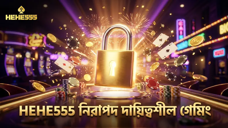 নিরাপদ এবং দায়িত্বশীল গেমিং নীতিতে HEHE555 এর প্রতিশ্রুতি