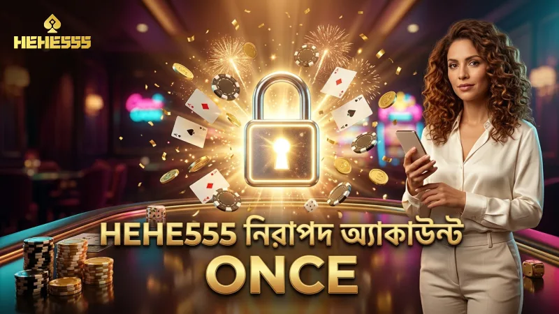 HEHE555 এর নিরাপদ প্ল্যাটফর্মে অ্যাকাউন্ট সুরক্ষায় গুরুত্ব দিন