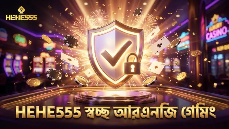 HEHE555 নিশ্চিত করে স্বচ্ছ আরএনজি ভিত্তিক নিরাপদ গেমিং