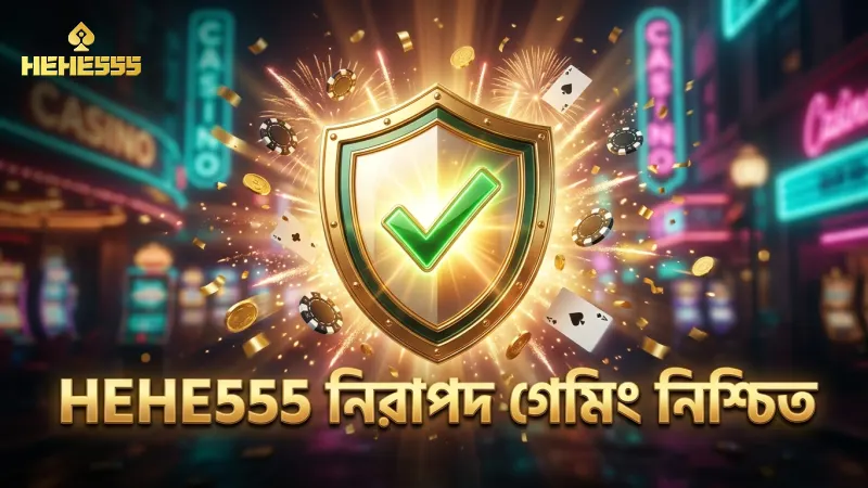 নিরাপদ খেলা নিশ্চিত করে HEHE555 এর ফেয়ারনেস ও লাইসেন্স