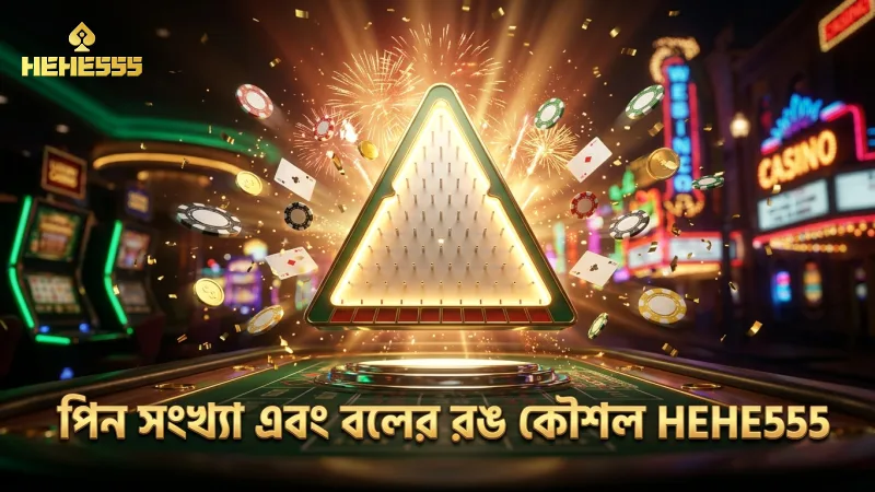 প্লিঙ্কো পিন সংখ্যা ও বলের রঙ কৌশল নির্ধারণ করে
