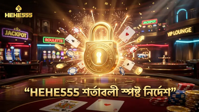 HEHE555 শর্তাবলী খেলোয়াড় দায়িত্ব স্পষ্ট করে