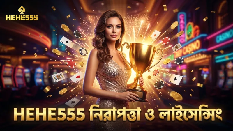 নিরাপত্তা ও লাইসেন্সিং শর্তাবলী HEHE555 বিশ্বাসযোগ্য করে তোলে